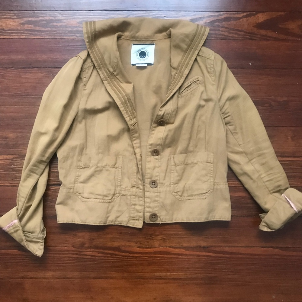 Anthropologie sailor jacket